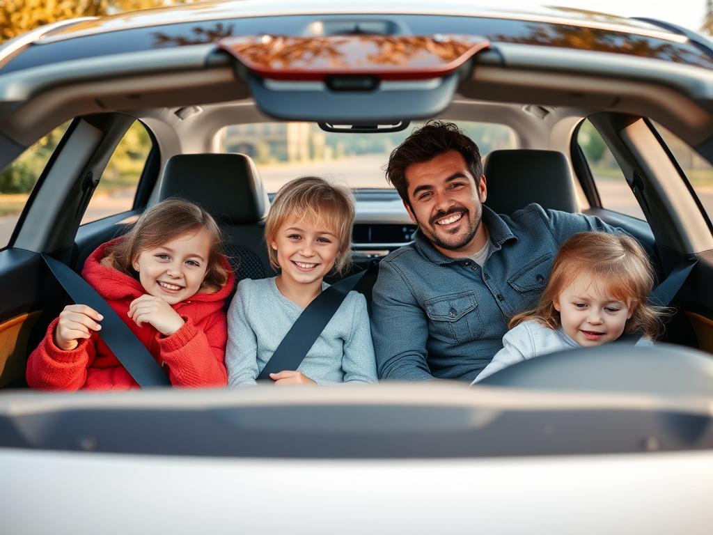 Elektromos autó és családi élet – Kényelmes-e?. Elektromos autó és gyerekek – Közös kalandok és útban levés Elektromos autó és családi élet – Kényelmes-e?. Elektromos autó és gyerekek – Közös kalandok és útban levés